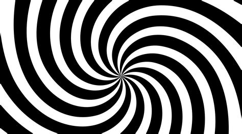 Black and White Spiral Swirl Radial Background. Vortex and Helix ...