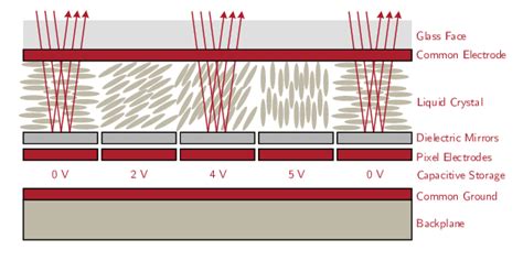 Structure of a spatial light modulator | Download Scientific Diagram