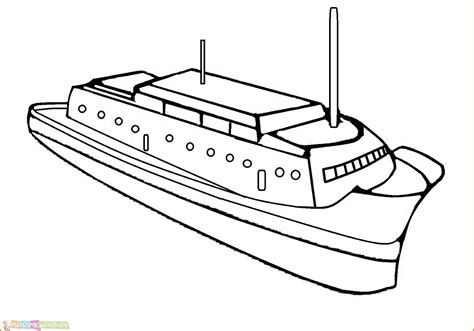 √21 Gambar Mewarnai Kapal Pesiar Anak TK,Paud dan SD Terbaru - Marimewarnai.com