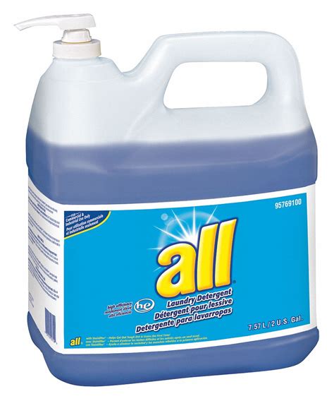 Liquid Laundry Detergent, PK 2 - Grainger