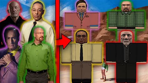 How To Make REALISTIC LOOKING Breaking Bad Characters In ROBLOX (Walter White, Saul Goodman ...