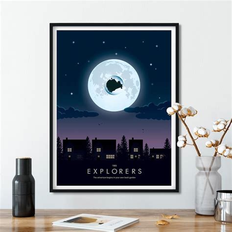 Explorers Movie Poster Poster Print Alternative Poster - Etsy