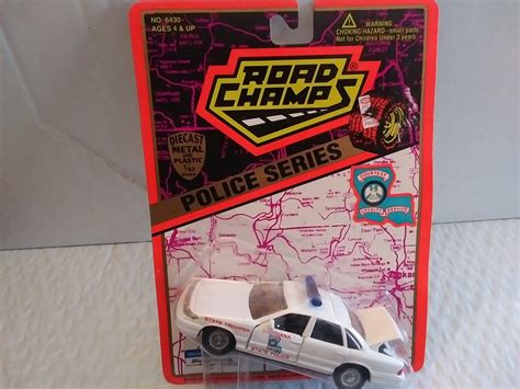 Vintage Louisiana State Police Squad Car Die-cast Vehicle, 1/43rd Scale ...