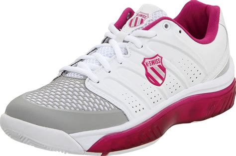 Amazon.com | K-Swiss Women's Tubes Tennis 100 Court Shoe,White,5 M US ...