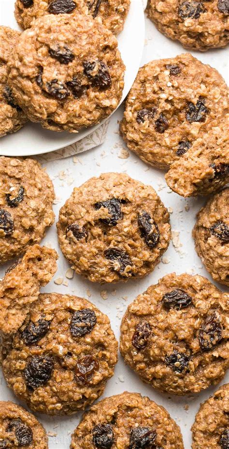 Healthy Oatmeal Raisin Breakfast Cookies | Amy's Healthy Baking