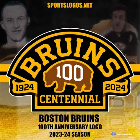 Boston Bruins Unveil Centennial Season Logo for 2024 – SportsLogos.Net News