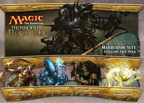 MTG Realm: Mirrodin Besieged MiniSite