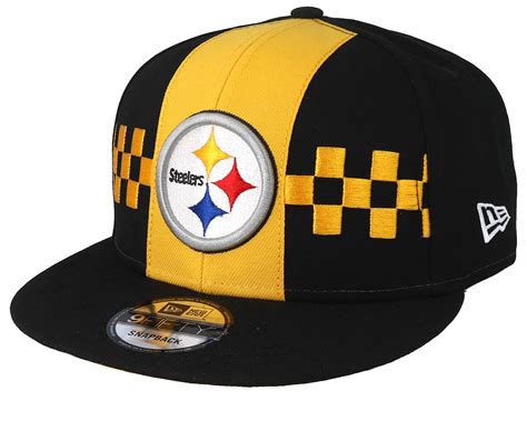 Pittsburgh Steelers 9Fifty NFL Draft 2019 Yellow/Black Snapback - New ...