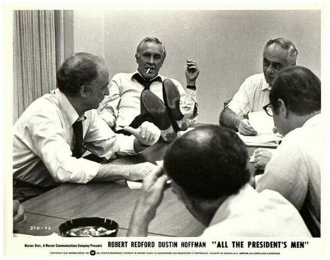 All The President's Men Original Photo Jason Robards Jack Warden Martin Balsam | eBay