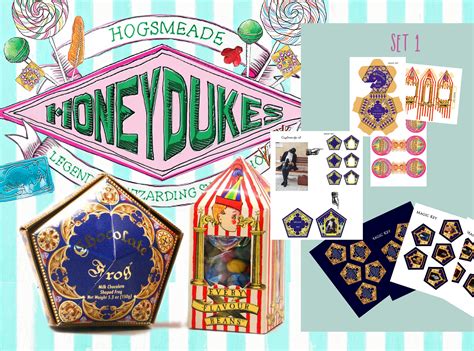 Honeydukes Original version Chocolate Frog Honeydukes labels | Etsy