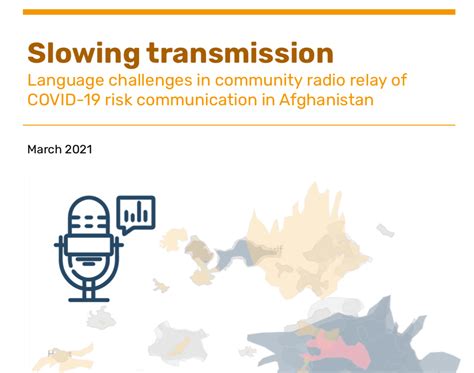 Language data for Afghanistan - Translators without Borders