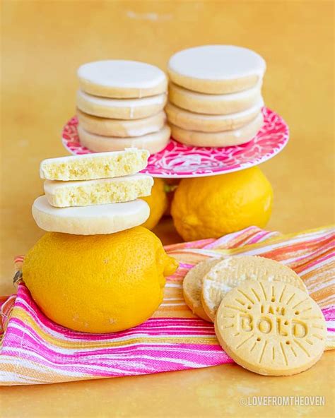 Girl Scout Cookies Lemon Cookie Recipe Copycat • Love From The Oven