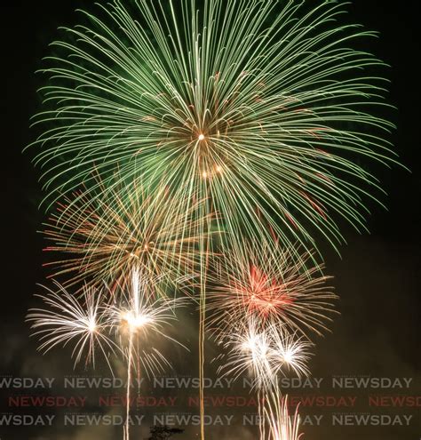 Independence Day fireworks - Trinidad and Tobago Newsday