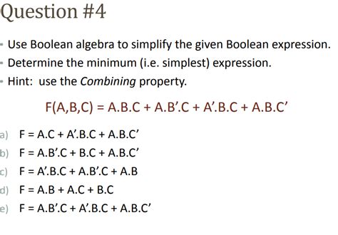 Boolean Algebra Simplification Exercises With Answers - Jason Jackson's Algebra Worksheets