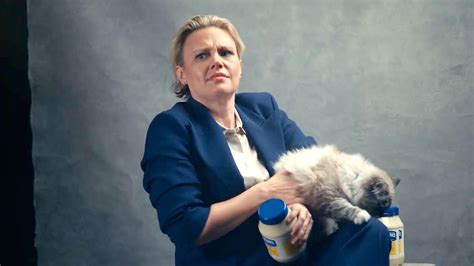 Hellmann's "Mayo Cat" Super Bowl 2024 Commercial with Kate McKinnon