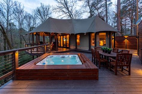 20 Cool Airbnbs With Hot Tubs — From Charming Cabins to Glamping Domes