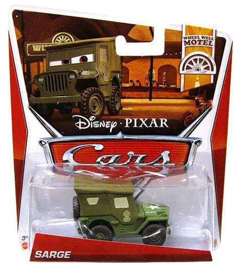 Disney Pixar Cars Series 3 Sarge 155 Diecast Car Mattel Toys - ToyWiz