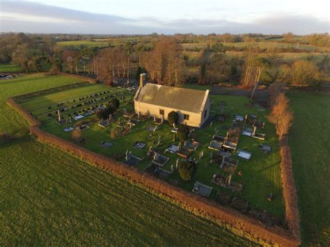 Ballinderry Parish Church 350th Celebrations drone footage ...