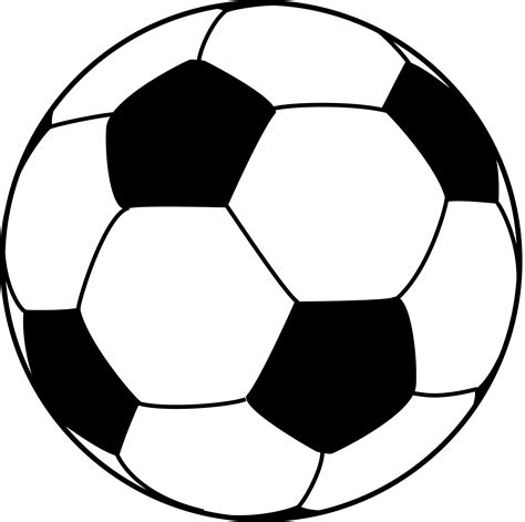 Soccer Ball Drawing Outline