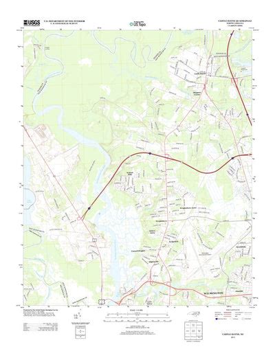 Castle Hayne, NC (2013, 24000-Scale) map by United States Geological ...