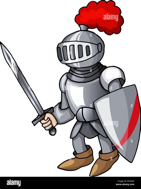 Medieval Knight Cartoon Medieval Ages Knights Vector - vrogue.co