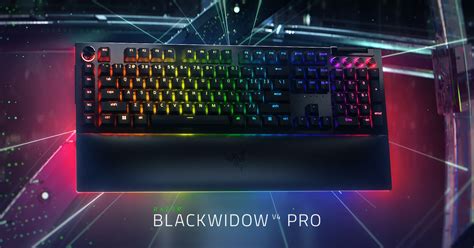 Mechanical Gaming Keyboard - BlackWidow V4 Pro with RGB Lighting | Razer United Kingdom