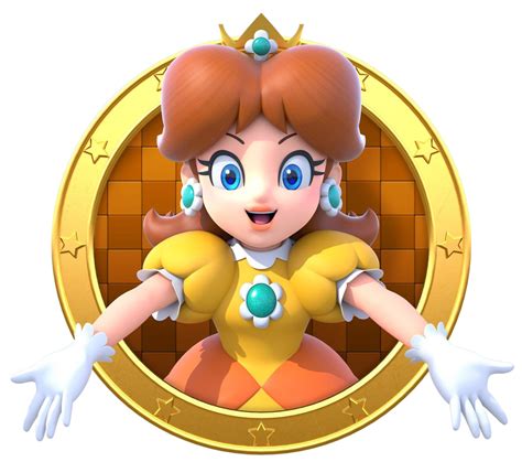 Toy Character Fictional Mario Bros Daisy Princess Transparent HQ PNG Download | FreePNGimg