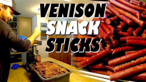 HOW TO MAKE VENISON SNACK STICKS | DEER PROCESSING at home for ...