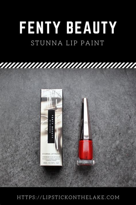 Fenty Beauty Stunna Lip Paint | Lipstick on the Lake