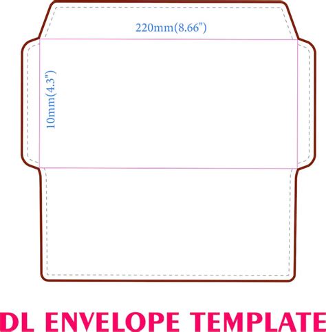 Envelope Size Template