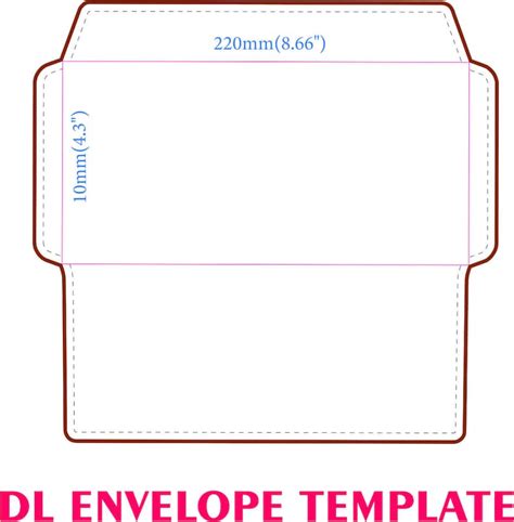 Business Envelope Template Illustrator