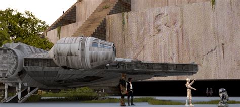 Stinson's All Things Star Wars Blog: Landing at Yavin Base