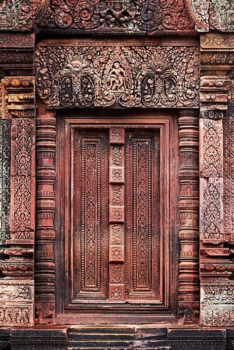 "Carvings of Banteay Srei, IV" by Vladimir Rudyak | Redbubble