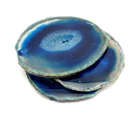 Blue Agate Slice - Agate Slices #3 (AGBS) – Rock Paradise