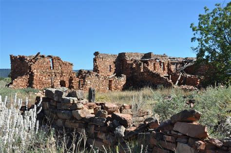 The historic Fort Apache is near Kinishba Ruins in Eastern Arizona and ...