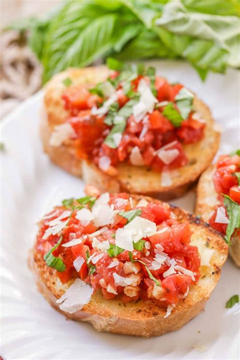 Easy Bruschetta Recipe - Just 5 Ingredients! (+VIDEO) | Lil' Luna