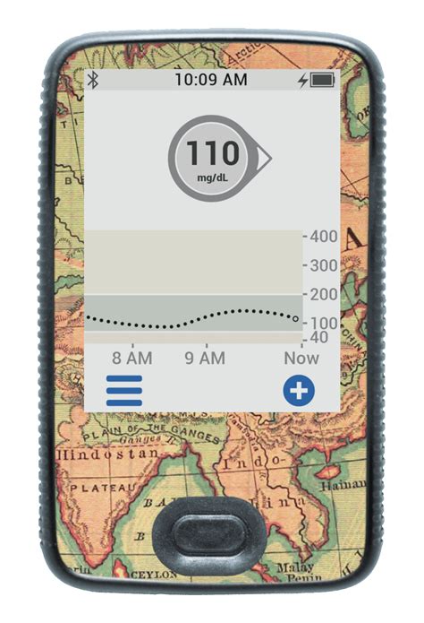 Vintage Map Dexcom G6 Receiver Screen Protector | Diabetes Accessories ...