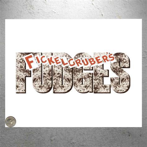 Willy Wonka and the Chocolate Factory 'Fickelgruber's Fudges' Sign ...