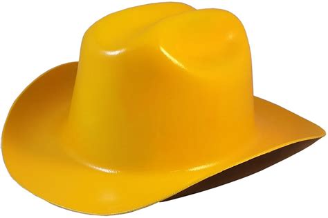 Amazon.com: Western Cowboy Hard Hat with Ratchet Suspension - Yellow: Home Improvement