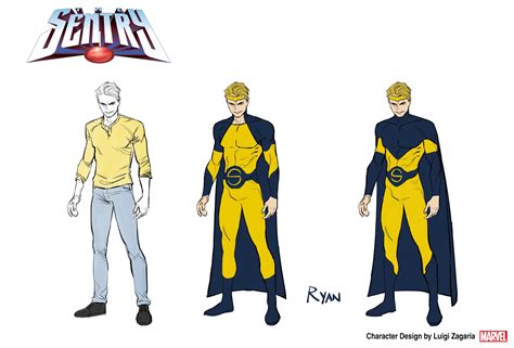 "The New Sentry": New Sentry Costumes Showcase Shocking Reboot of Marvel's Strongest Hero