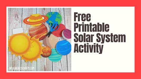 Printable Solar System Craft - YouTube