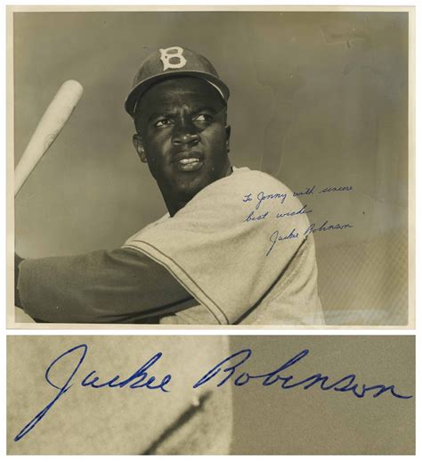 Sell or Auction Your Jackie Robinson Signature / Autograph / Signed Page