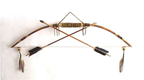 Native American Bow and Arrow Indigenous Art