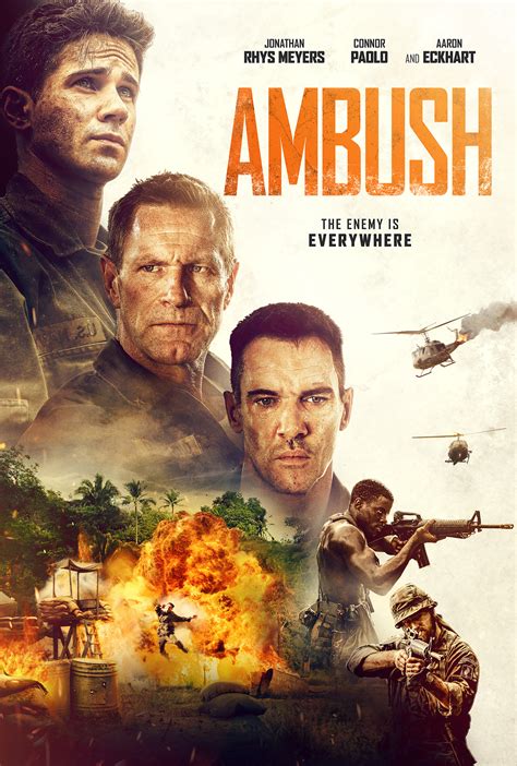 Exclusive Ambush Poster Previews Aaron Eckhart-Led War Movie