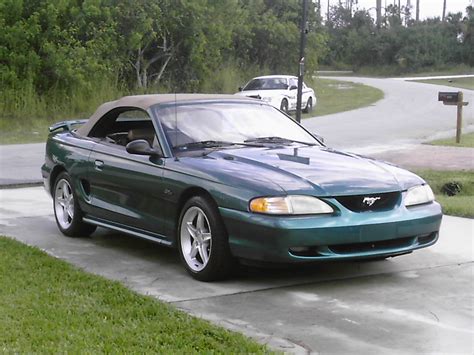 1997 Ford Mustang GT Convertable 1/4 mile Drag Racing timeslip specs 0-60 - DragTimes.com