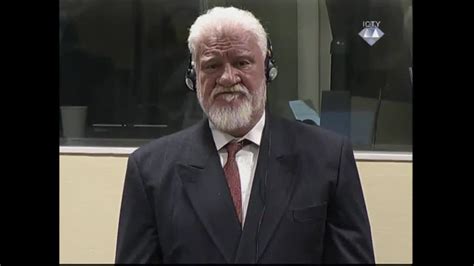 Bosnian-Croat war crimes suspect Slobodan Praljak 'takes poison' in UN ...