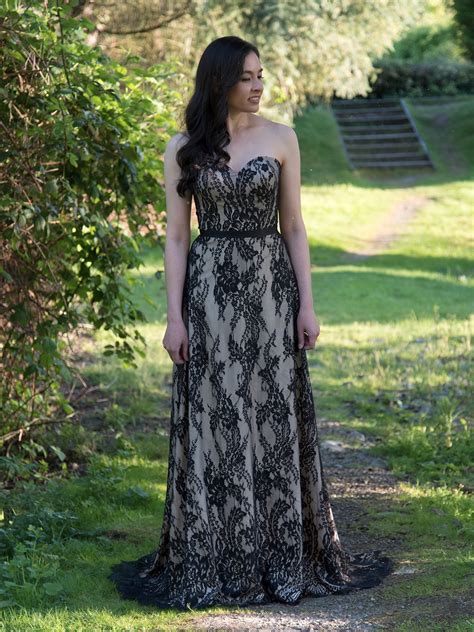 Black wedding dress boho wedding dress 101-black-wedding-dre