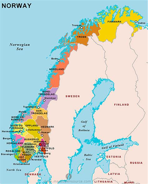 The map of study region-Finnmark, Norway. | Download Scientific Diagram