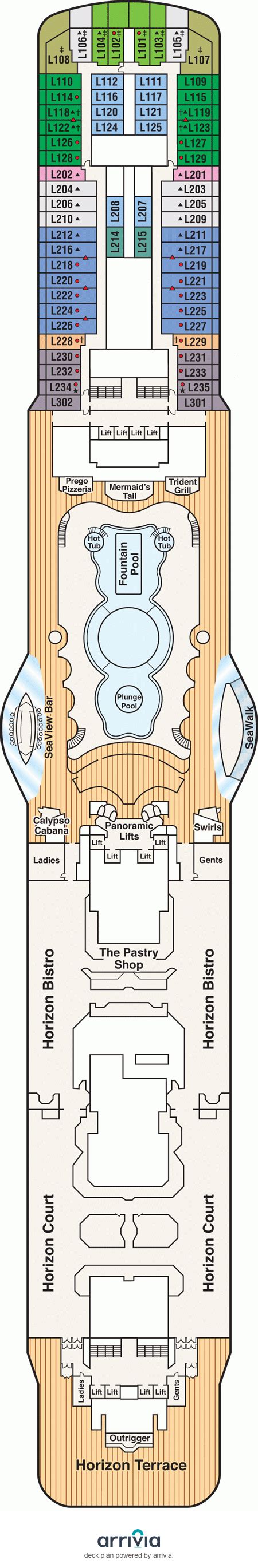 Lido Deck on Regal Princess | Regal Princess Lido Deck on RegentCruises.com