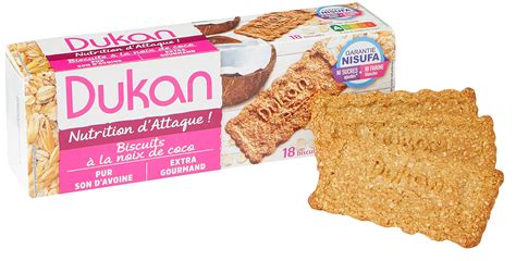 Dukan Diet Oat Bran Cookies, Coconut, 7.9 Ounce- Buy Online in United ...